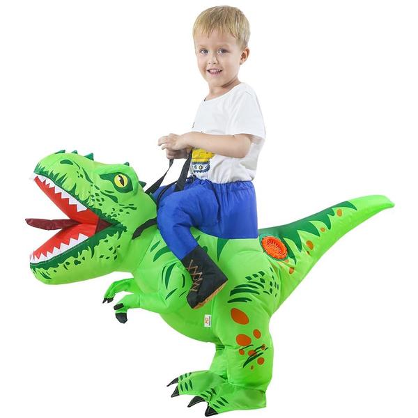 Imagem de Fantasia de dinossauro inflável MT MENGTONG Halloween Kids 7-10Y