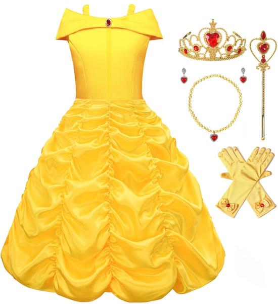 Imagem de Fantasia de princesa Avady Girl's Birthday Party Fancy Dress Up