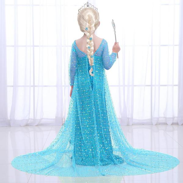 Imagem de Fantasia de Princesa Elsa Frozen G.C Girls com Acessórios