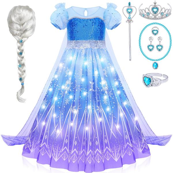 Imagem de Fantasia de princesa G.C Girls Light Up Elsa 3-10 anos