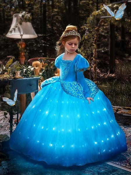 Imagem de Fantasia de Princesa Iluminada UPORPOR para Meninas