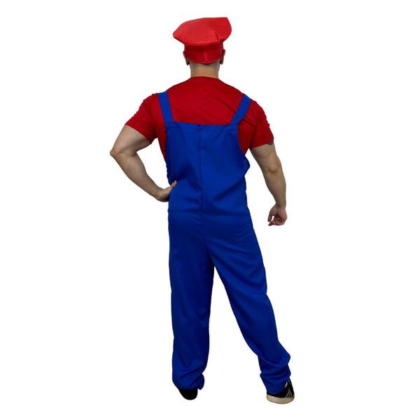 Imagem de Fantasia Do Mario Bros Adulto Masculino Cosplay