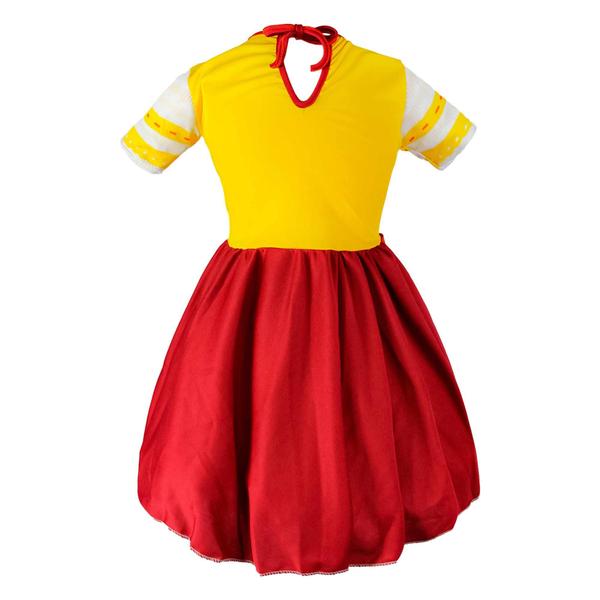 Imagem de Fantasia Dolores Encanto Madrigal Vestido de Menina Infantil