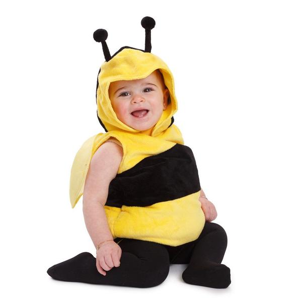 Imagem de Fantasia Dress Up America Bee Baby Fuzzy Bumblebee Halloween