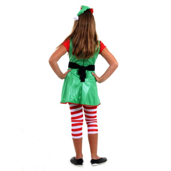 Imagem de Fantasia Duende Feminino Infantil - Natal