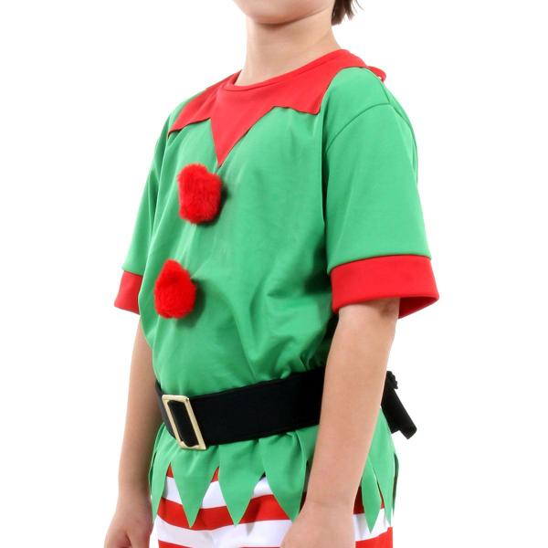 Imagem de Fantasia Duende Masculino Infantil com Gorro - Natal