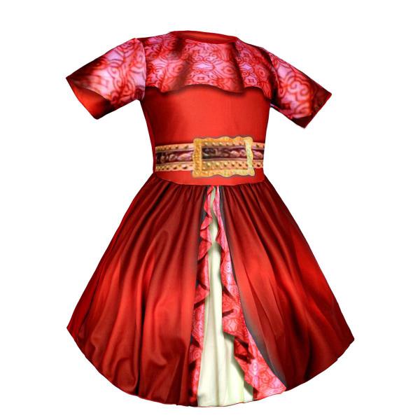 Imagem de Fantasia Elena de Avalor Vestido Princesas Disney Infantil