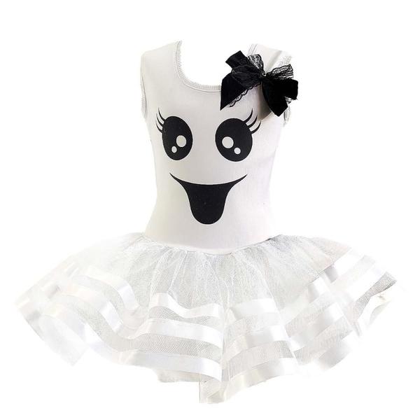 Fantasia Fantasma Vestido Halloween Infantil de Luxo - Fantasias Carol CM Imagem de Fantasia Fantasma Vestido Halloween Infantil de Luxo