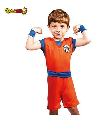 Imagem de Fantasia Goku Dragon Ball Cosplay Infantil Tam P