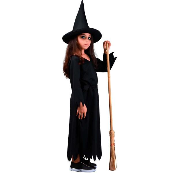 Fantasia Halloween Bruxa Infantil Preta Com Chapéu e Cinto P 2 - 4 - Sulamericana Imagem de Fantasia Halloween Bruxa Infantil Preta Com Chapéu e Cinto P 2 - 4