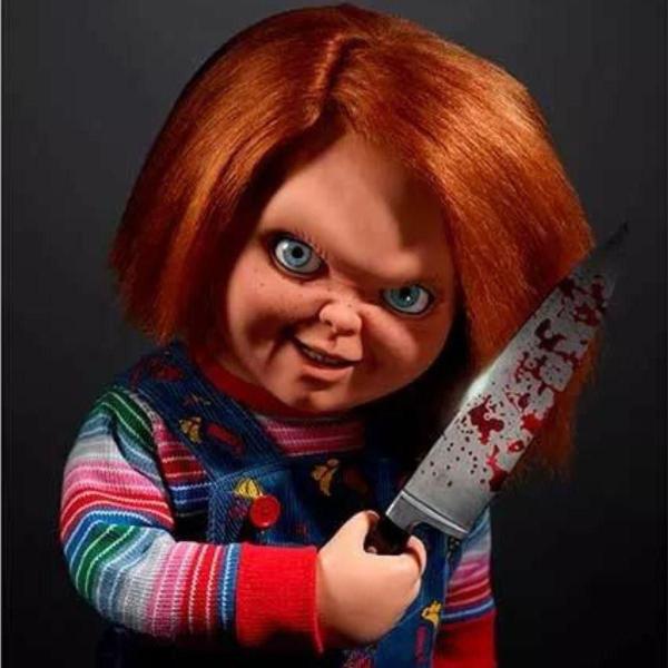 Imagem de Fantasia Halloween Chucky Boneco Assassino Feminino Vestido Infantil