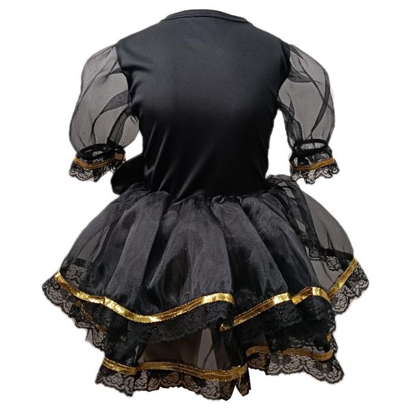 Imagem de Fantasia Halloween Infantil Bruxinha Tetéia Vestido