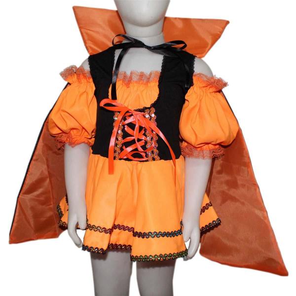 Fantasia Halloween Infantil Menina Vampira Gótica Com Capa Luxuosa - Fantasias Carol CM Imagem de Fantasia Halloween Infantil Menina Vampira Gótica Com Capa Luxuosa