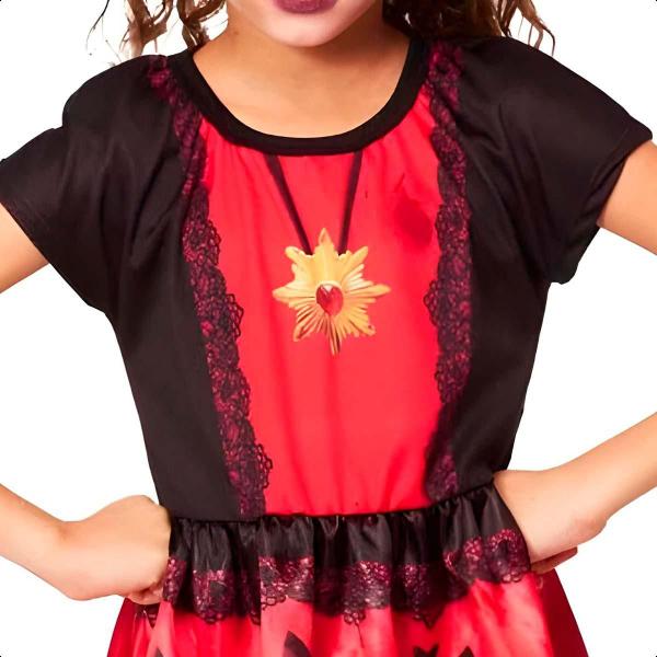 Fantasia Halloween Vampira Infantil pra Menina com Meias P 2 - 3 - Fantasias Carol FSP Imagem de Fantasia Halloween Vampira Infantil pra Menina com Meias P 2 - 3