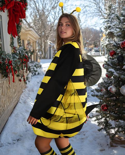 Imagem de Fantasia HOMELEX Bumble Bee para mulheres de Halloween com bandana