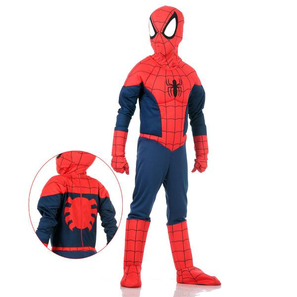 Imagem de Fantasia Homem Aranha Infantil Premium Original com Máscara e Peitoral - Marvel