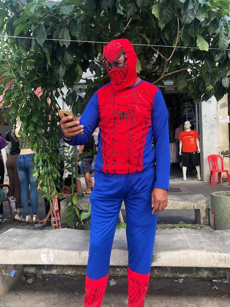 Imagem de Fantasia homem aranha