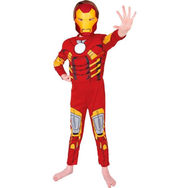 Imagem de Fantasia Homem de Ferro Infantil Vingadores Deluxe