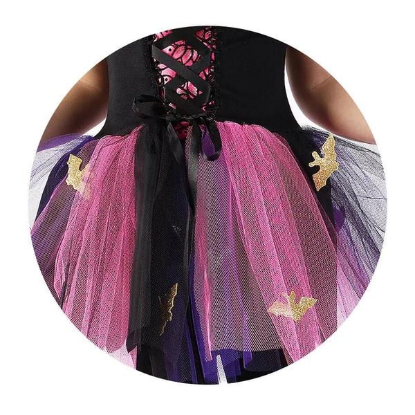 Imagem de Fantasia Inf Bruxa Vestido Melissa Tamanho 12 Roxo Halloween