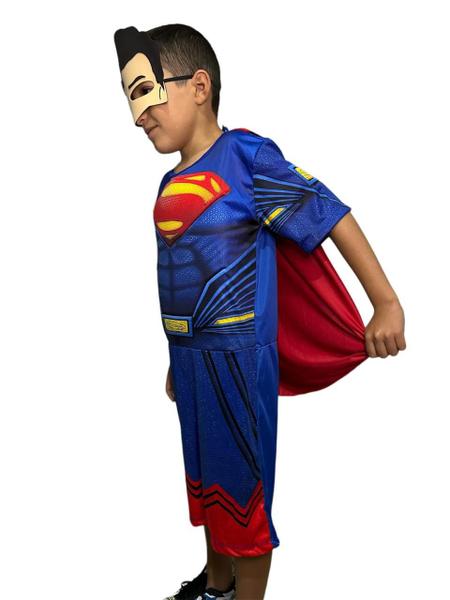 Imagem de Fantasia Infantil Com Enchimento  SUPERMAN