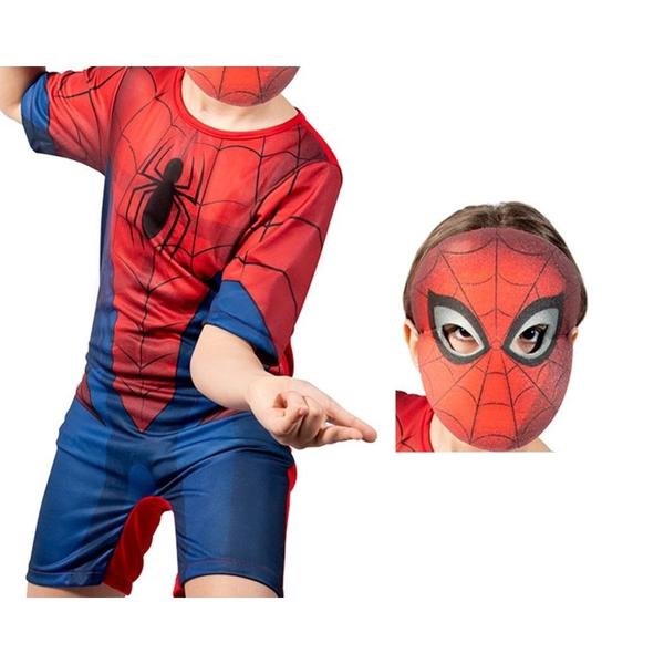 Imagem de Fantasia infantil homem aranha - tam. p (3-4 anos) super magia