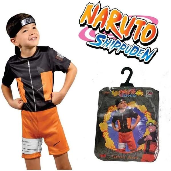 Imagem de Fantasia Infantil Naruto P 3 a 5 Anos Baby Brink