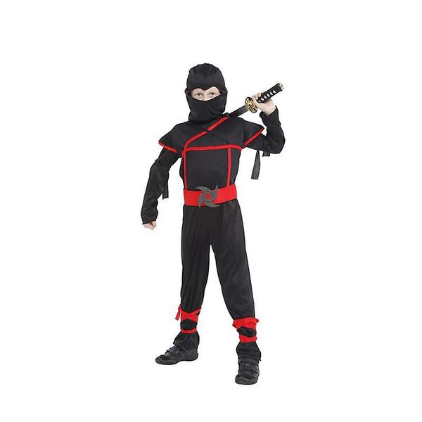 Imagem de Fantasia infantil Ninja Wokex Halloween 130-140 cm de poliéster