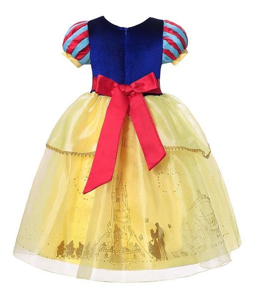 Imagem de Fantasia Infantil Princesa Branca De Neve Com Acessórios