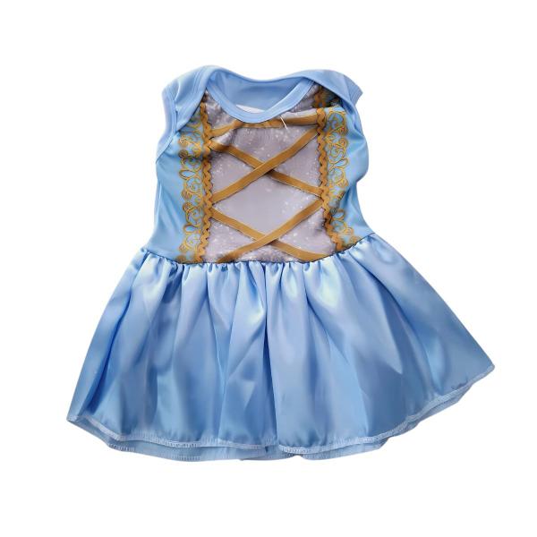Fantasia Infantil Princesa Sophie Azul Baby - Extra Festas Imagem de Fantasia Infantil Princesa Sophie Azul Baby