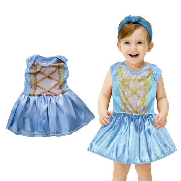 Fantasia Infantil Princesa Sophie Azul Baby - Extra Festas Imagem de Fantasia Infantil Princesa Sophie Azul Baby