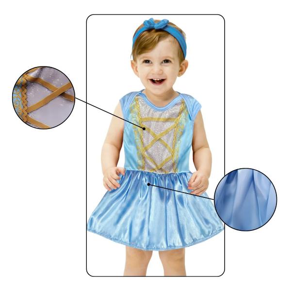 Fantasia Infantil Princesa Sophie Azul Baby - Extra Festas Imagem de Fantasia Infantil Princesa Sophie Azul Baby