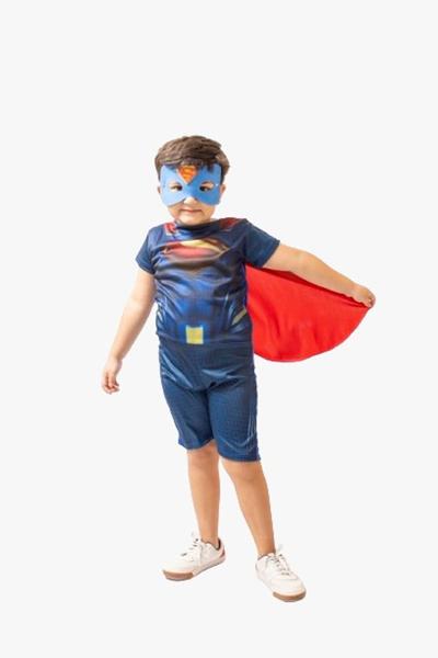 Imagem de Fantasia infantil super herois superman