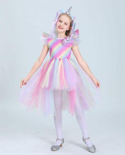 Fantasia Traje De Unicornio De NiÃ±a Tema Unicórnio Infantil