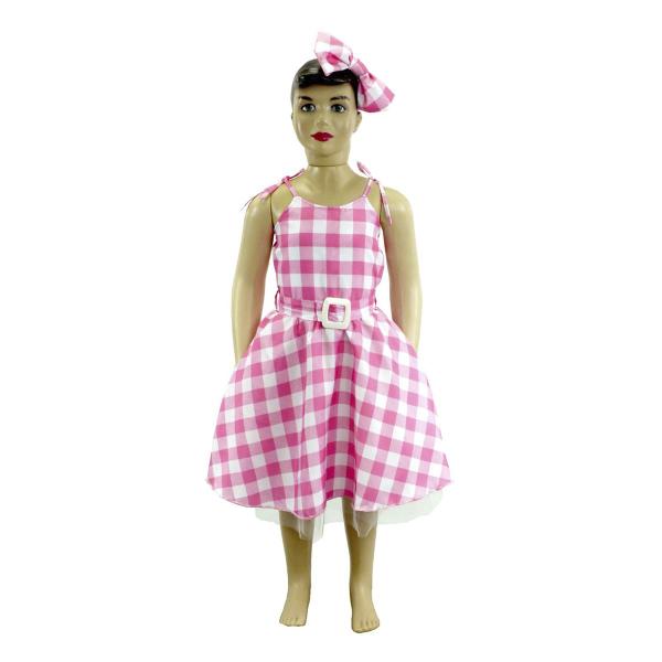 Imagem de Fantasia Infantil Vestido Baby Pink