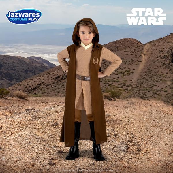 Imagem de Fantasia Jazwares Star Wars Obi-wan Kenobi Youth com túnica (M)