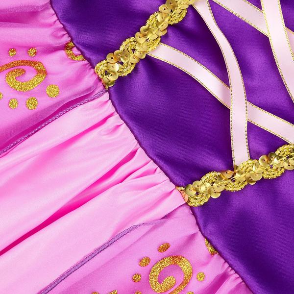 Imagem de Fantasia JerrisApparel Girls Princess Halloween Purple 6 anos