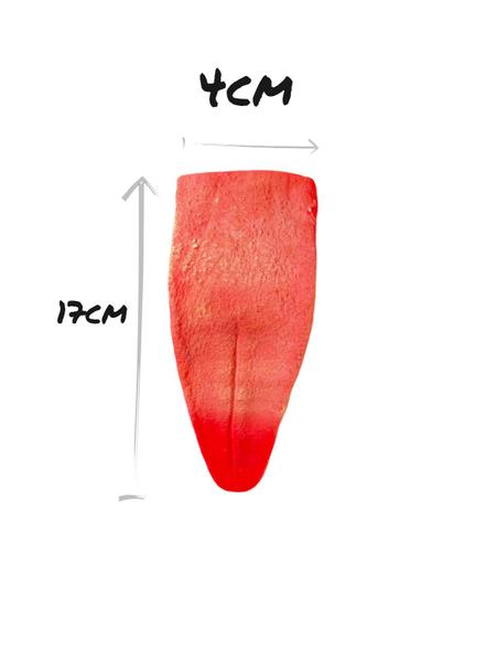 Imagem de Fantasia Língua gigante de látex p/ pegadinha engraçada