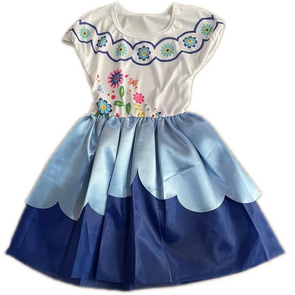 Imagem de Fantasia Mirabel Madrigal Vestido Infantil Filme Encanto 