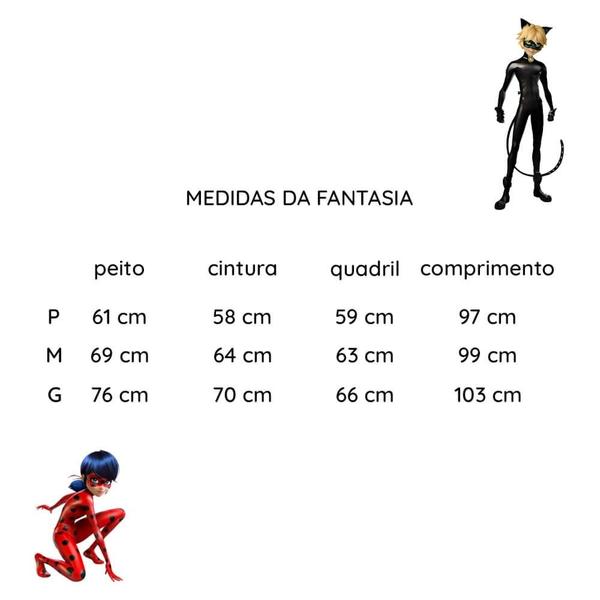 Imagem de Fantasia miraculous cat noir p bbra