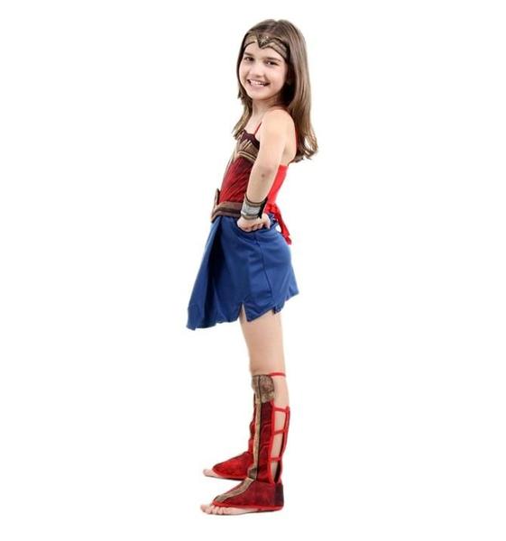 Fantasia Mulher Maravilha Infantil Luxo Batman vs Superman