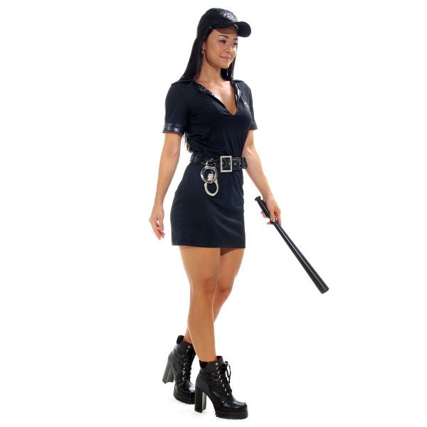 Imagem de Fantasia Policial Feminino Vestido Com Acessório Abrakadabra