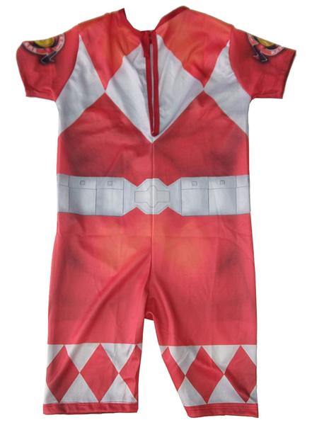 Imagem de Fantasia Power Ranger Vermelho Cosplay Uniforme Infantil FANT129 BM