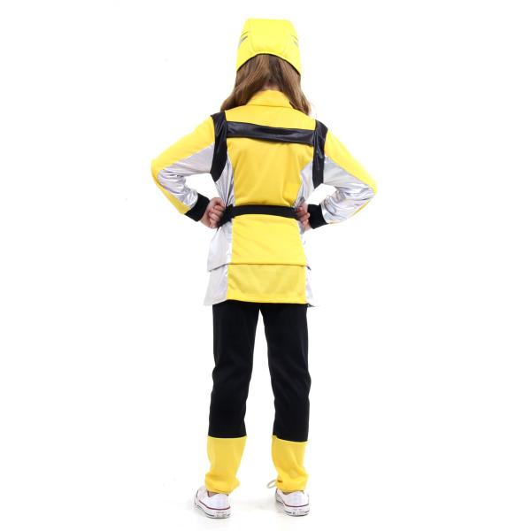 Fantasia Power Rangers Amarelo Infantil - Beast Morphers Imagem de Fantasia Power Rangers Amarelo Infantil - Beast Morphers