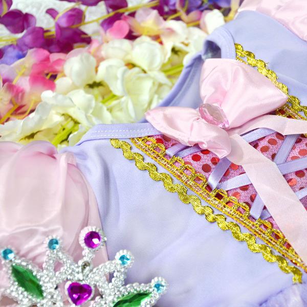 Imagem de Fantasia Princesa Disney Infantil Luxo com Tiara