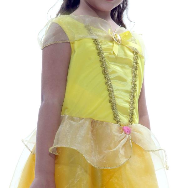 Imagem de Fantasia Princesa Dourada Vestido Infantil