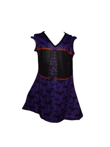 Imagem de Fantasia Roupa Infantil Vestido Bruxinha