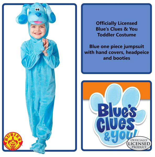 Imagem de Fantasia Rubie's II Kids Clues and You Blue Toddler