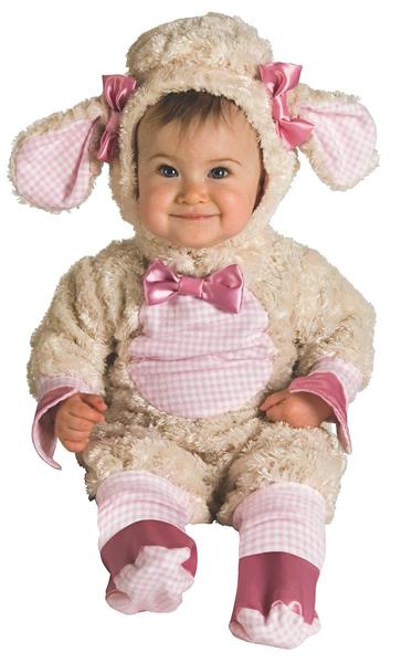 Imagem de Fantasia Rubie's Lucky Little Lamb para menina de 12 a 18 meses