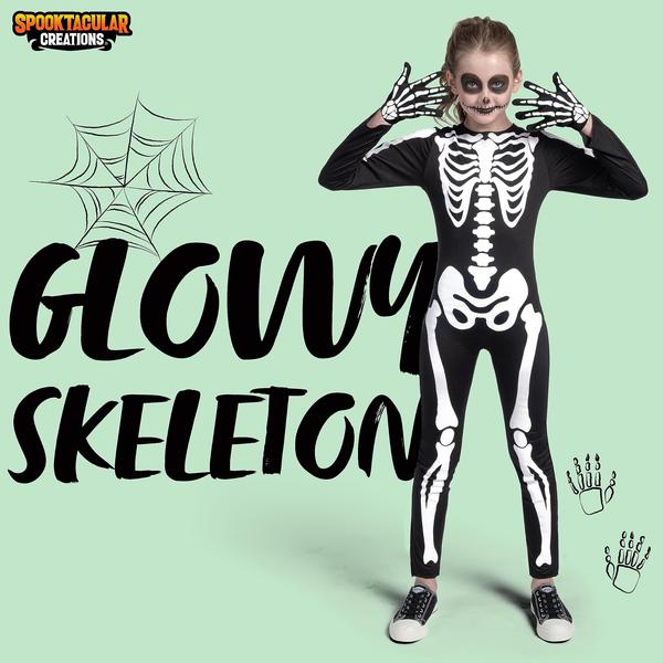 Imagem de Fantasia Spooktacular Creations Halloween Kids Skeleton