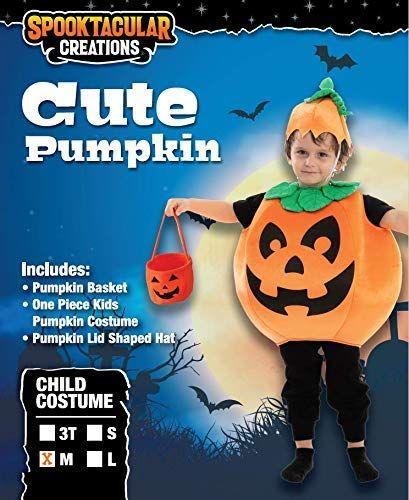 Imagem de Fantasia Spooktacular Creations Halloween Pumpkin Kids com sutiã